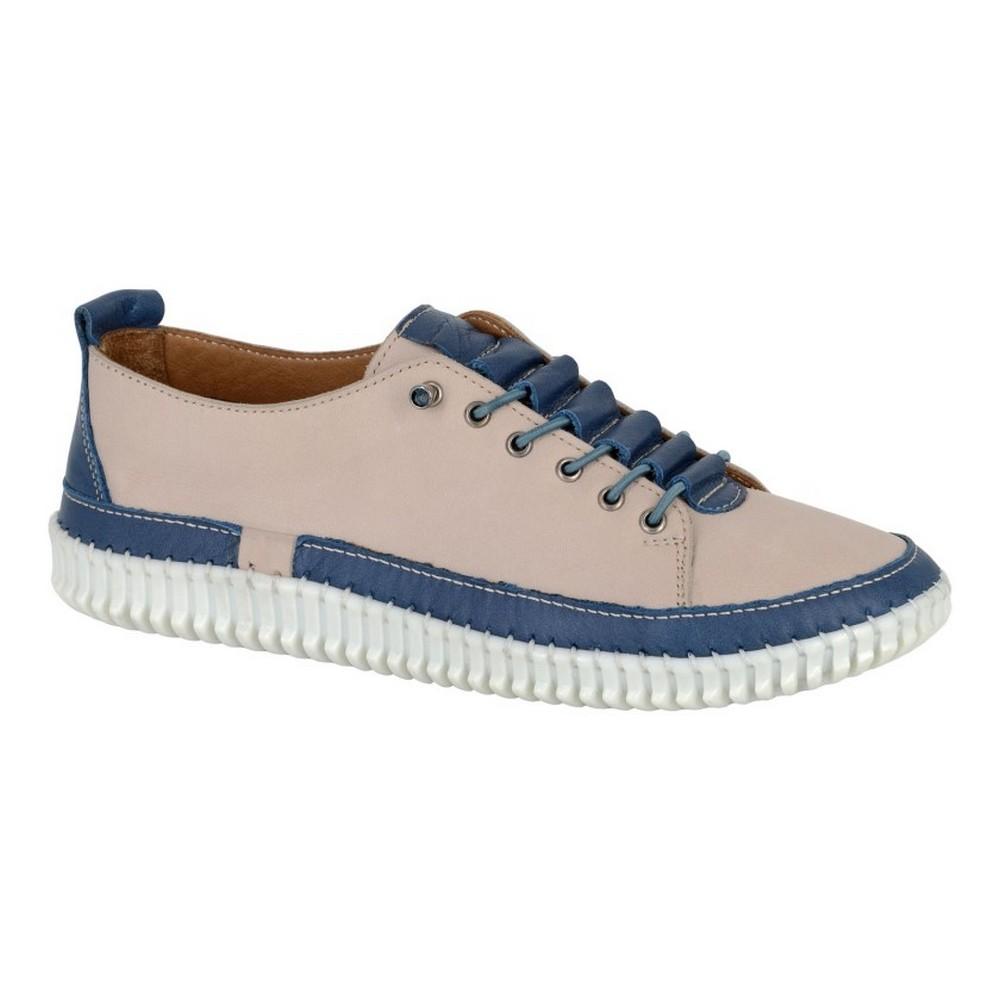 Mod Comfys Womens/Ladies Softie Leather Trainers