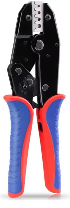 

IWISS AMP Dynamic Flat Terminal Precision Simultaneous Crimping Compatible with IWS-04B Ratchet-Type Pliers, 0.5-5.5mm²