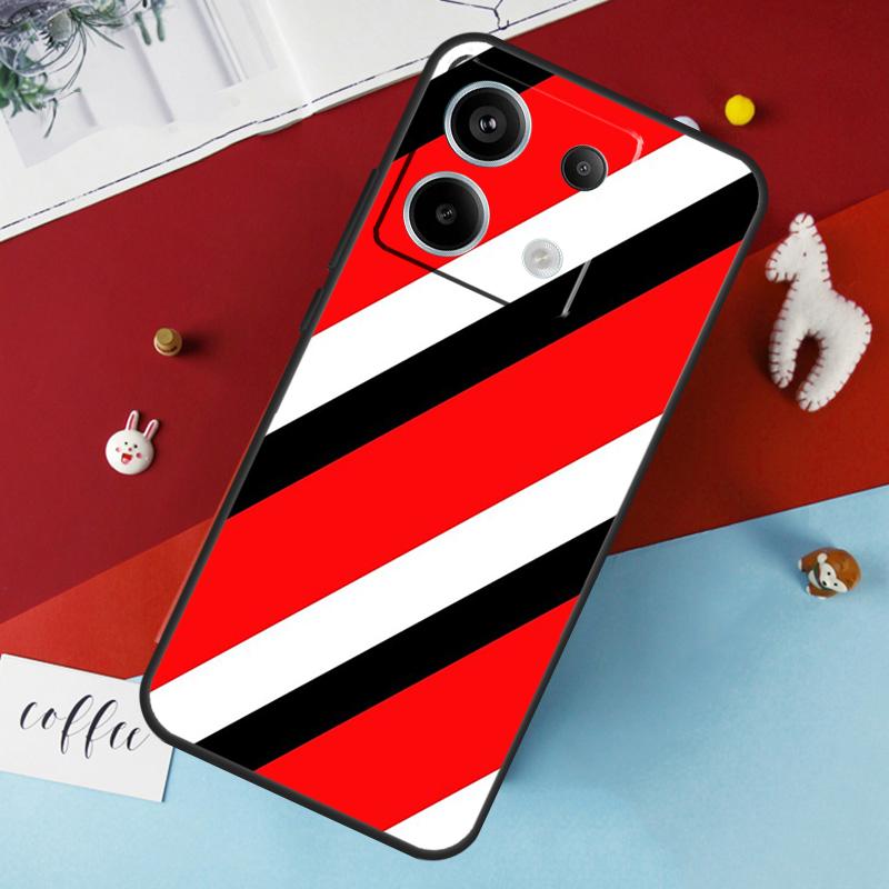 

Стильний чохол у смужку з міланським дизайном для Xiaomi Redmi 13C 12C 10C 9C 10A Redmi Note 11 9 10 12 13 Pro 9S 10S 11S 12S Redmi 10