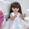 Lifelike 55cm Full Silicone Body Reborn Baby Doll Betty So Truly Like Toddler Baby Dolls for Girls Straight Leg Standing Reborn Boneca Menina Kid Gift