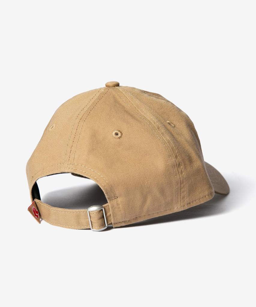 New Era 9TWENTY Khaki Red Free Size & Cap, [Used]