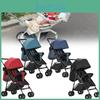Ultra Lightweight Portable Folding Baby Stroller Four Wheel Pram In Vibrant Colors