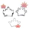 3 Pcs/set of Stainless Steel Fondant Biscuit Mold Cutter Pastry Mold Cake Decoration Mold