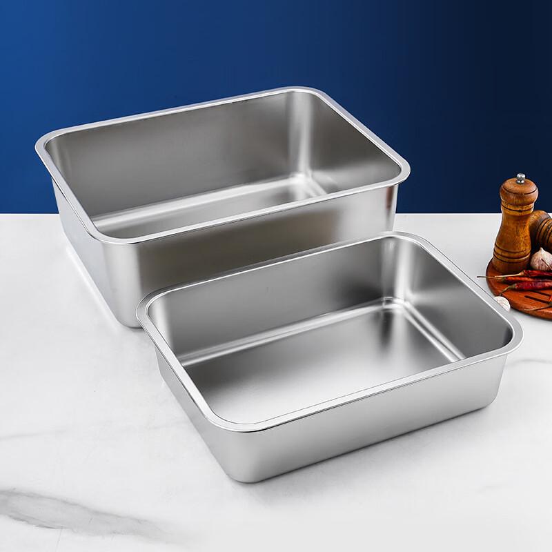 Tianze Stainless Steel Rectangular Deep Food Pan