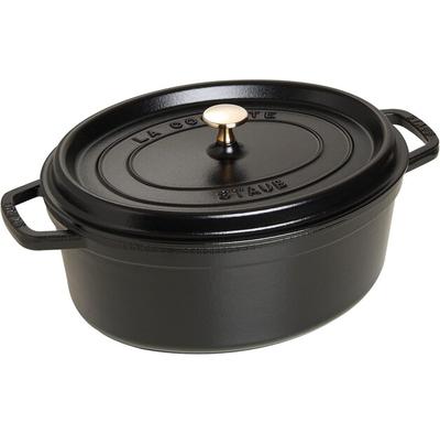 Casserole Zwilling Staub Oval 49,3×41 Cm Black 12 L (40509-509-0)