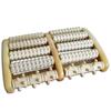 VICHE CATT Foot Reflexology Foot Massage Foot Roller Massager, Roller, Mat, (Brown)