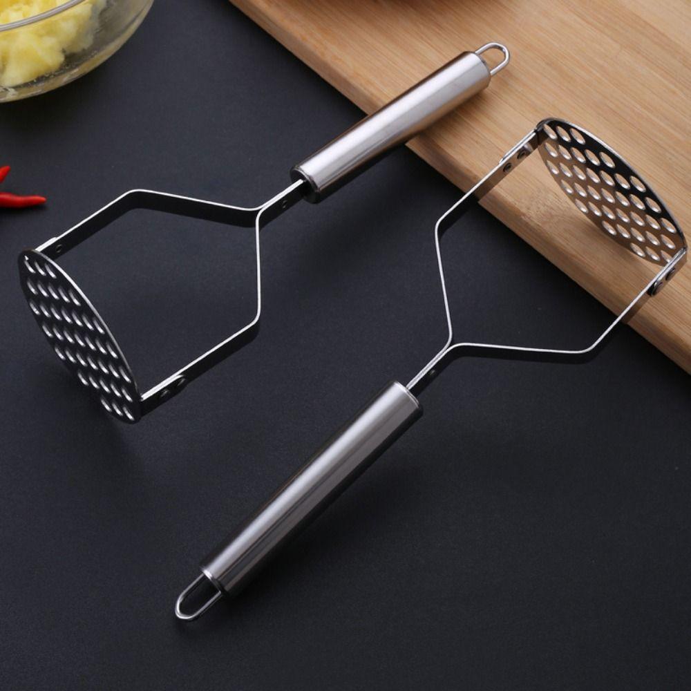 Stainless Steel Potatoes Crusher Rust-proof Potato Presser Practical Potatoes Masher  Cooking