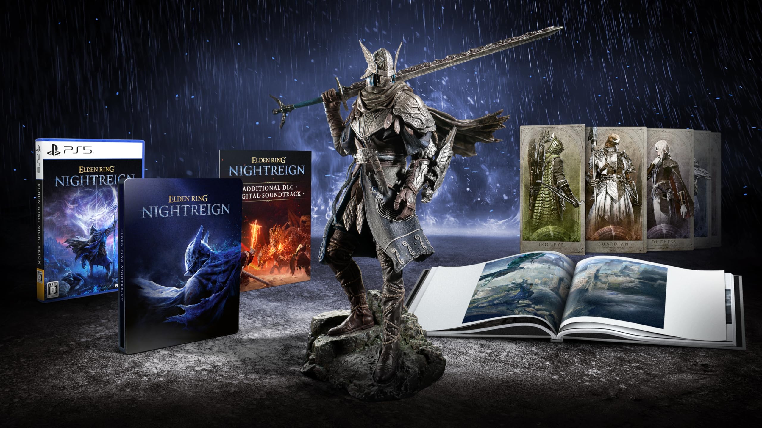 

Издание ELDEN RING NIGHTREIGN Edition Включен жест [PS5] Коллекционное [Ограниченный бонус] Дождь!