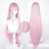 LAOBAO Cosplay Wig, Pink, Long Straight Hair, Lolita, Harajuku Style, GAL Style, Heat Resistant, Costume Accessory, Party, Fancy Dress, Christmas, Hal