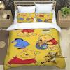 Pooh Bear Cartoon-themed Bedding Sets, Including Single, Double, King, and Queen-size Beds, Bedding Sets, and Adult Bedroom Duve