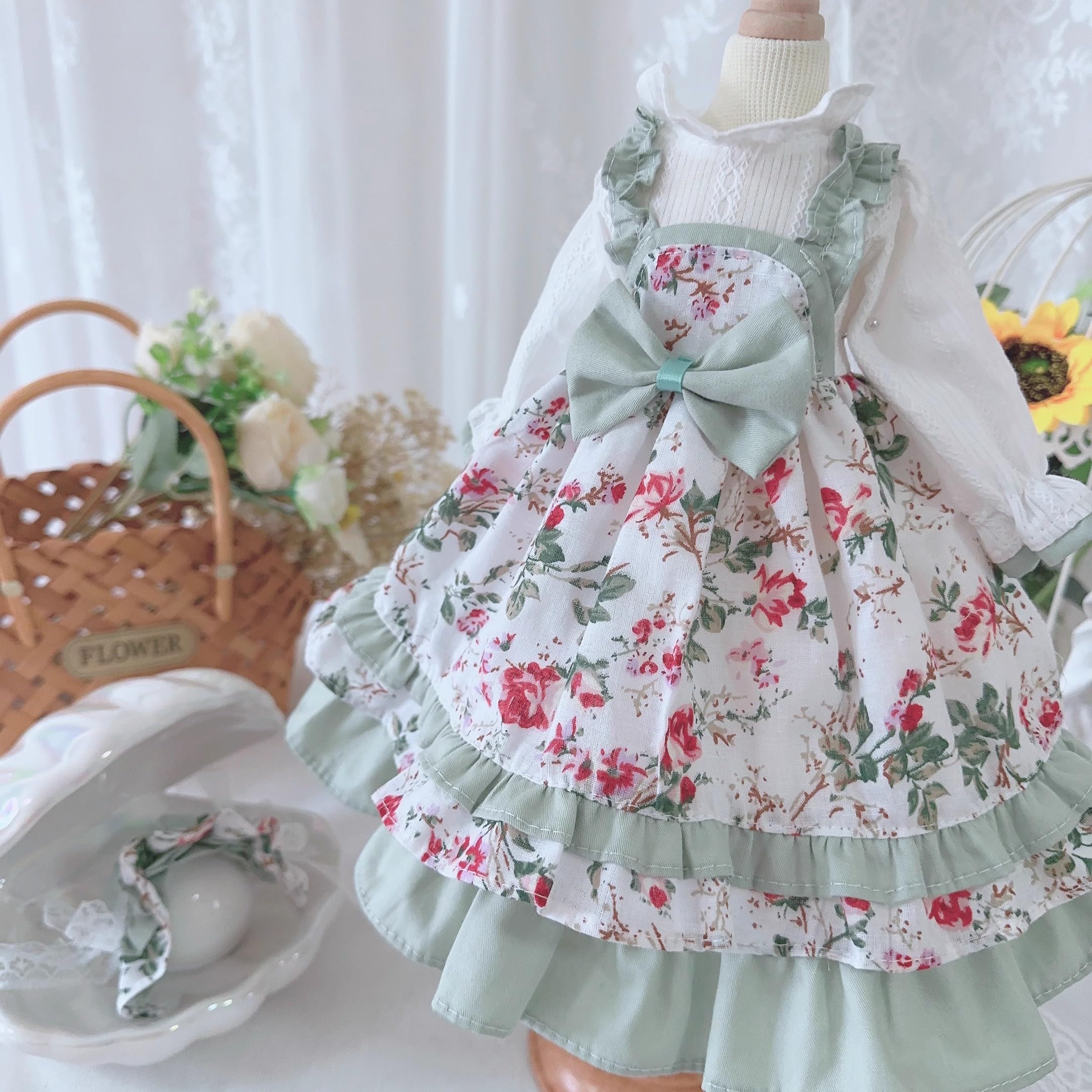 

HAMRETHYPPZ BJD Ball Jointed Doll Doll Doll Maid Ball Jointed Doll Lovely Flower Maid Lovely Doll Ribbon Princess Lovely Princess Maid Lovely Lovely