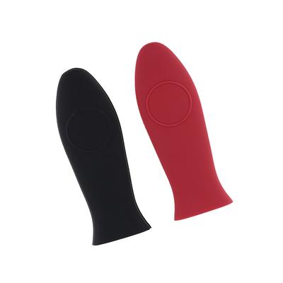 2 Pcs Handle Holder Non-slippery Multicolored Silicone Cover Kitchen Supplies Multipurpose Household Accessories Handles Sleeve