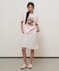 GENERALIDEA Food Market Artwork Short Sleeve T-Shirt [Pink] / Gf2Lts541