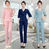 Women's Long Sleeve Beauty Salon Uniform for Health Club & Spa