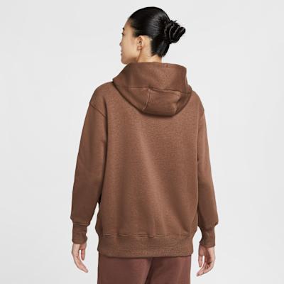 Damen-Sweatshirt Nike Sportswear Phoenix Fleece Sweatshirt Damen Braun