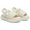 Onitsuka Tiger Otiger Strap Leather Comfortable Round Toe Slip On Beach Sandals Women sandals White 1182A623-100