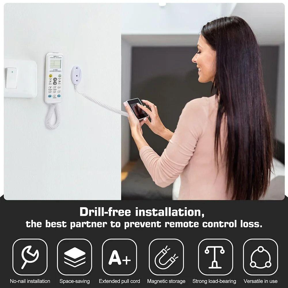 Plastic Remote Control Tether Spring Ropes Remote Anti-Lost Rope TV Remote