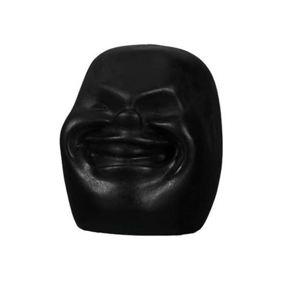 Human Face Squeeze Toy Anxiety Stress Relief Realistic Head Pinch Sensory Toy Teens Adults Soft TPR Calming Face Fidget Toy
