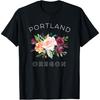 Portland Oregon Women Rose Lovers Gardeners T-Shirt