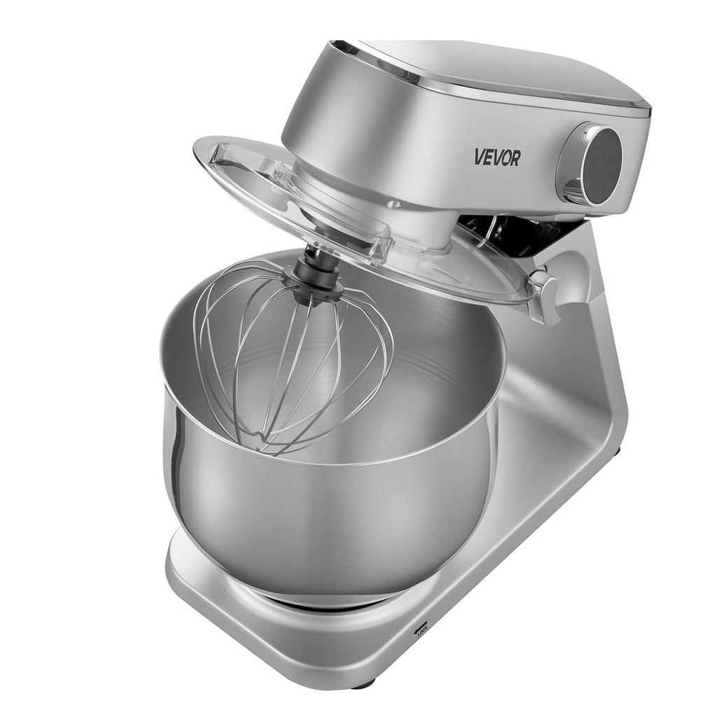 Stand Mixer, 7.4 L Electric Kitchen Mixer, 1800W Dough-Mixer, 10 Speeds Tilt-head Food-Mixer with Stainless Steel Bowl, Dough Hook, Whisk, Beater, for