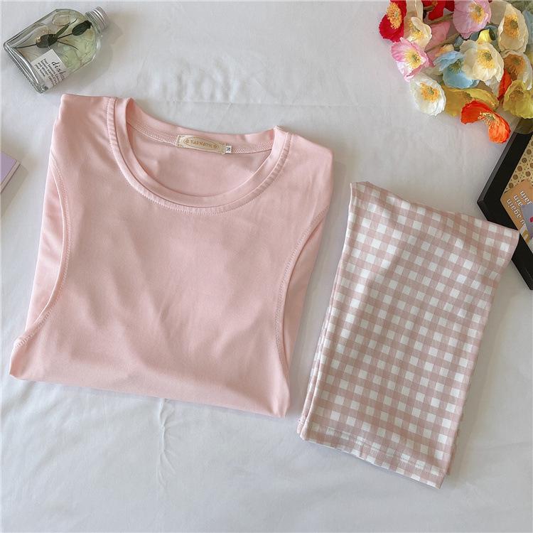 Spring Autumn Maternity Pajamas - Breastfeeding & Postpartum Nursing Homewear Set