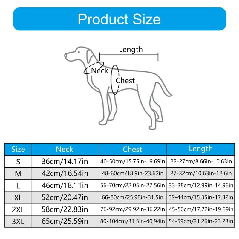 Winter Proof Dog Clothes With Reflective Safety Strips And Breathable Lining For Small Mediumed Large Dogs