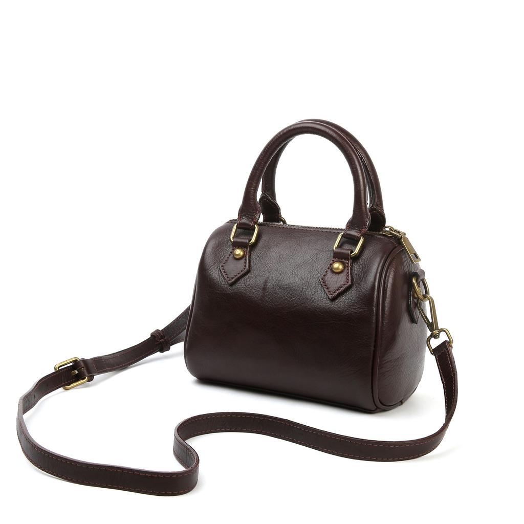 New Genuine Leather Women's Bag, American Retro Handbag, Commuter Bag, Top Layer Cowhide Crossbody Bag