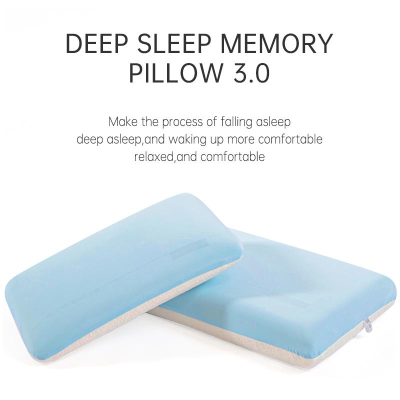1PC Memory Foam Bed Orthopedic Pillow Neck Protection Slow Rebound Memory Pillow Health Cervical Neck Pillow Bedding