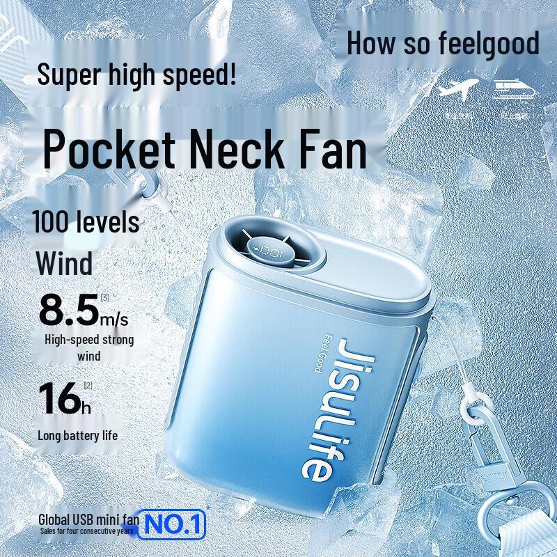Jisu Portable Neck & Waist Fan