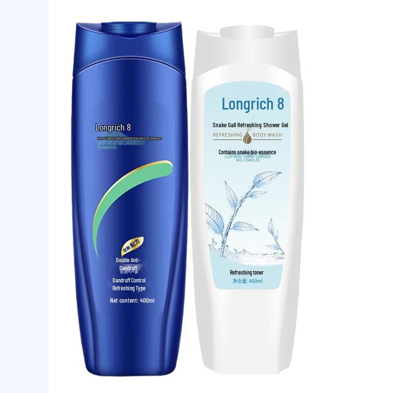 

Longliqi Anti-Dandruff Shampoo & Refreshing Shower Gel Set