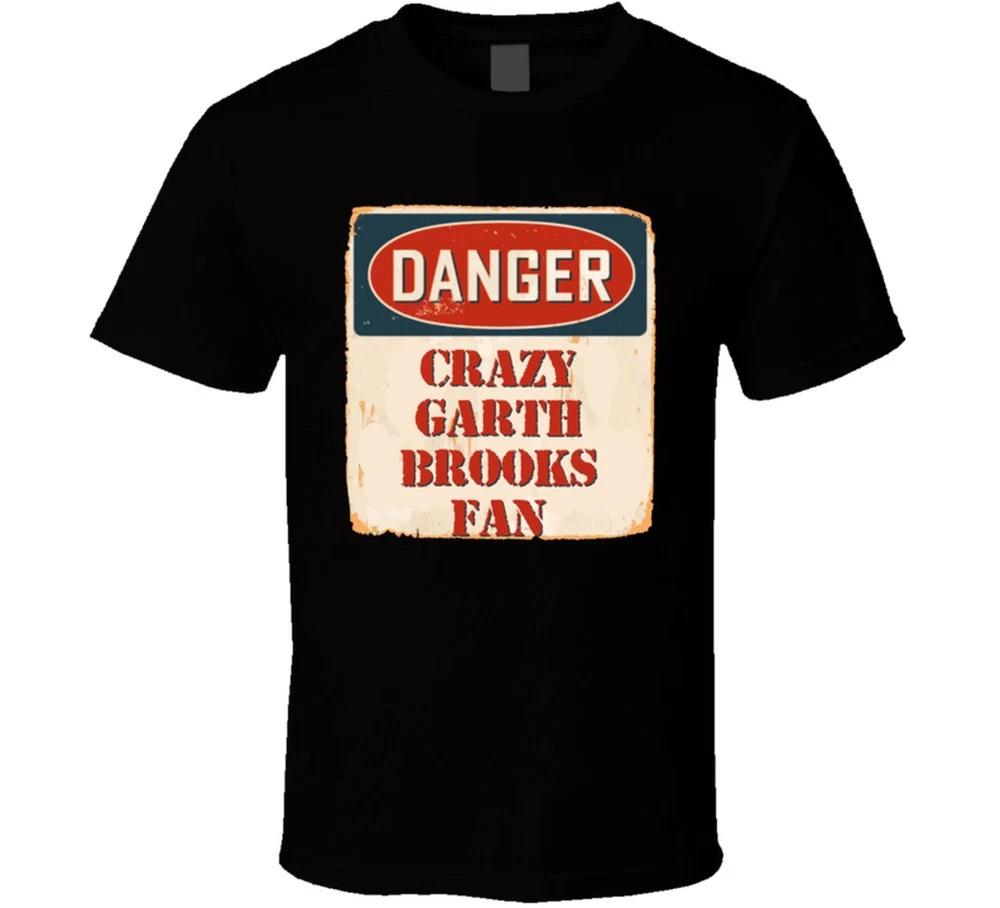 Crazy Garth Brooks Fan Music Artist Vintage Sign T Shirt S