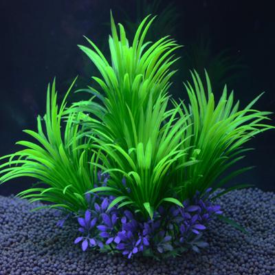 Plantes Décoratives Artificielles d'Aquarium Petites Plantes Aquatiques Ornement Plante Aquatique Accessoires d'Aquarium Décoration Paysage