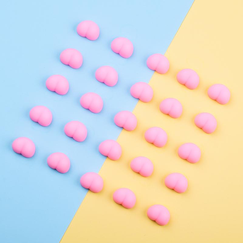 10/30/50 Fun Butt Mochi Squeezable 3D Stress Relief Peach Butt Stickers For Phone Decoration Accessories Toys