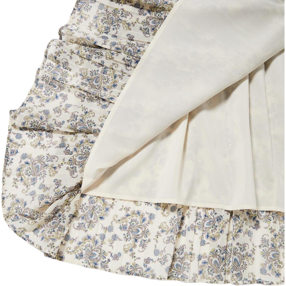 Uniqlo × Clare Waight Keller Collaboration Chiffon Casual Long Skirt Women skirts Off-White 461108-01