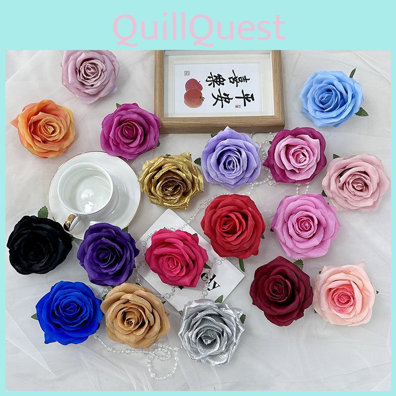 Artificial Rose Flower Wedding Hotel Restaurant Decoration Ornament Desktop