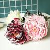 1 Peça Decoração de Casa Casamento Flor Falsa Natal Neve Peônia Flor de Simulação