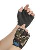 Elastic Hiking Camouflage Bike Mittens Riding Equipment Children Cycling Gloves Half Finger Golves