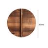Work On Kitchen Gadget Wooden Protector Pot Cover Anti Oil Splashing Cooking Tool