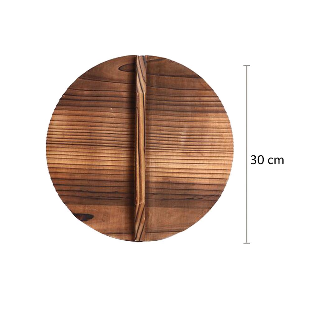 Work On Kitchen Gadget Wooden Protector Pot Cover Anti Oil Splashing Cooking Tool