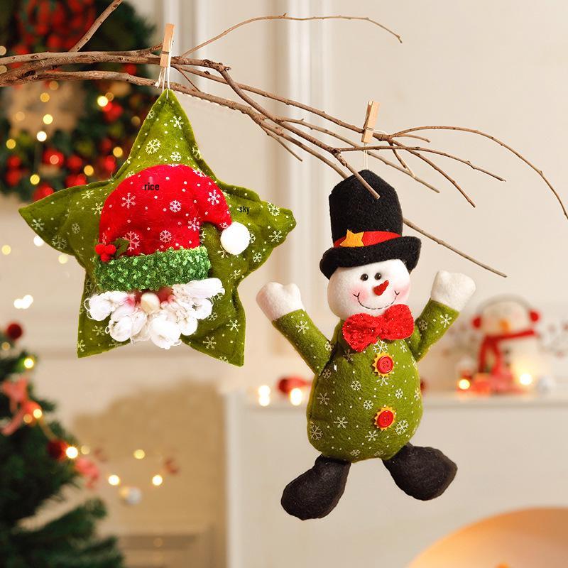 Imitation Noble Mini Christmas Wreath Car Ornament: Festive Window Display Pendant