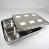 Shengmingda Stainless Steel 6-Compartment Food Sample Box
