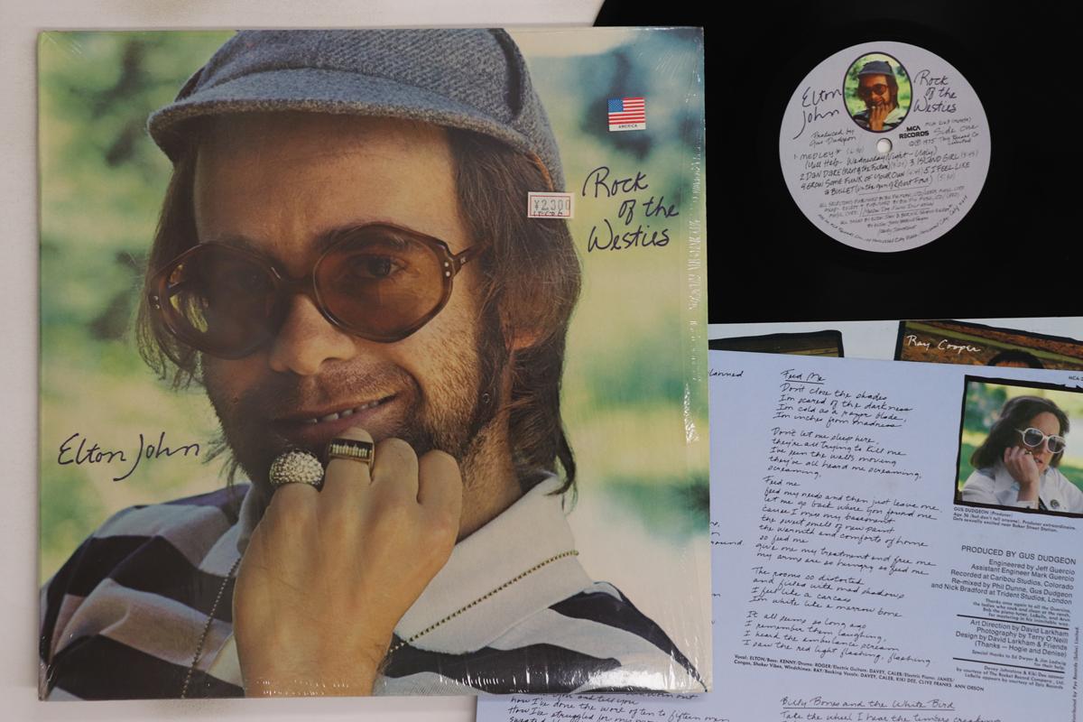 

LP Record ELTON JOHN Rock Of The Westies MCA2163 MCA 1975 US Rock Used