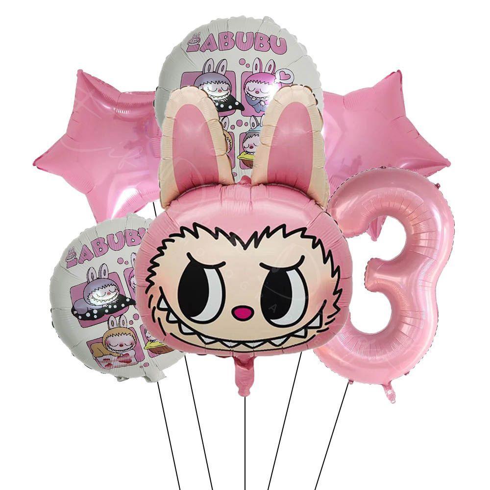 Cartoon Aluminum Film Balloon Set for Children's Birthday Party Background Decoration