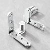 Invisible Door Hinges 360 Degree Swivel Shaft Rotation Furniture Fittings Wooden Door Heavy Duty Swivel Shaft Hardware
