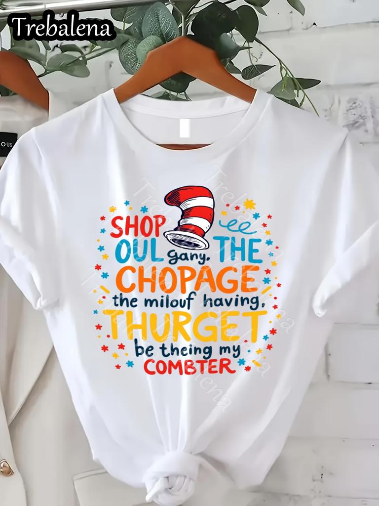 Be Who You Are Say What You Feel Teacher T Shirt  Loose Fit  Women'S Casual Round Neck T-Shirt Fashion Illustration Tee