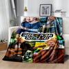Sänger Ed Sheeran bedruckte Decke Warme Flanelldecken Weiche und bequeme Decke Bettwäsche Decken für Betten Geburtstagsgeschenk
