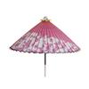 Yamamoto Bamboo Craft Shop Japanese Pink X (YAMAMOTOTAKIZAYIKUYA) Umbrella, Two-Stage Design, "Tsukiyoko Hydrangea"
