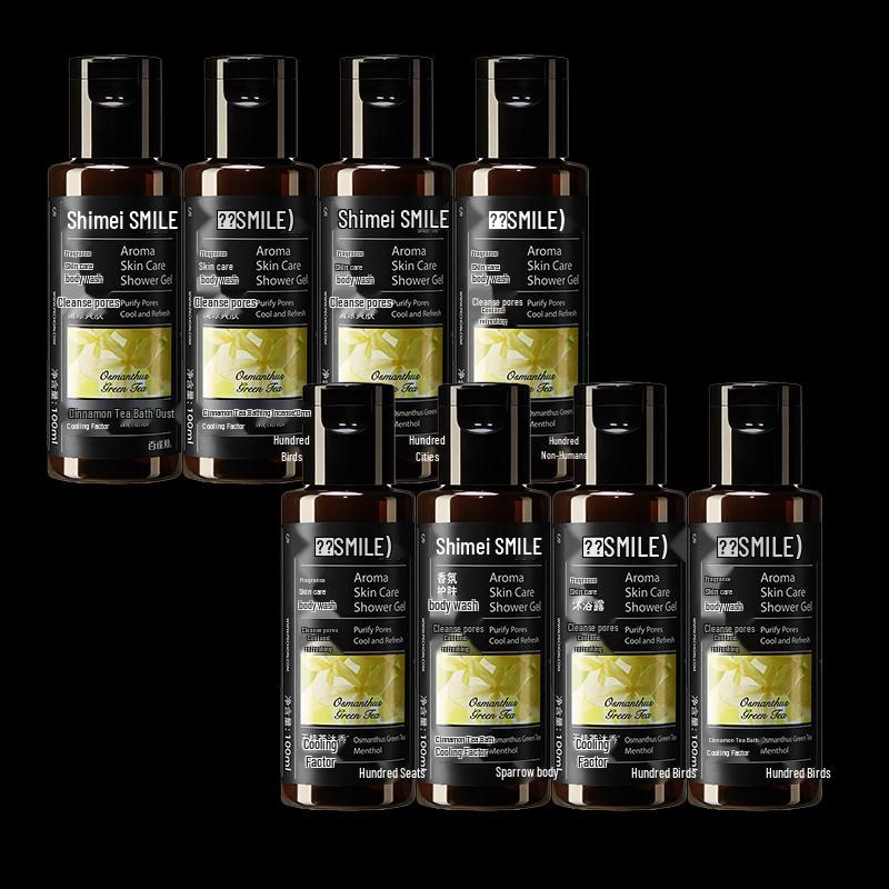 Shi Mei Cooling & Refreshing Skincare Shower Gel 8-Pack