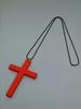 Elegant Cross Wooden Necklace - Versatile High-End Jewelry for Women