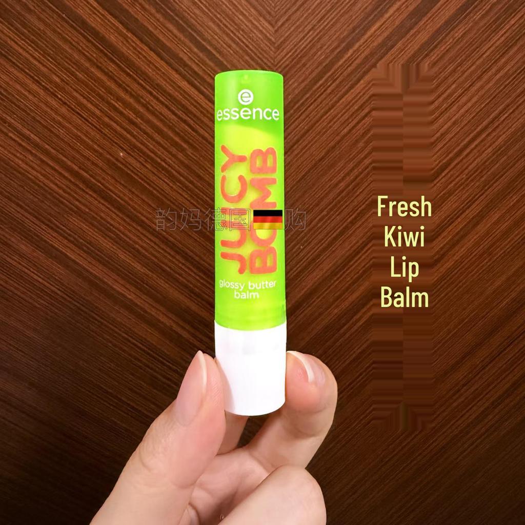 German Essence Juicy Bomb getönter Lippenbalsam - Glänzend, Fruchtig und Feuchtigkeitsspendend